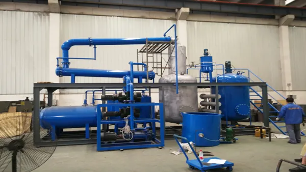 High Recovery Rate Waste Oil Distillation Machine car motor oil purifier machine