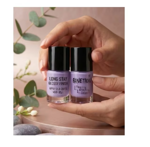 Esmalte de uñas en gel de larga duración, acabado suave, resistente a desportilladuras, fórmula de color vibrante para uso profesional y en el hogar, arte de uñas - Product Image 3