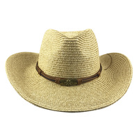 Chapeau de paille à bord plat blanc d'été chaud Vintage Jazz Top tissé Panama pour hommes femmes-Protection solaire pour les voyages en plein air quotidiens décontractés