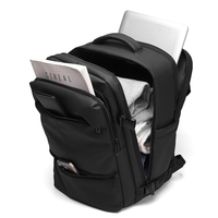 Tas Ransel Laptop Bisnis Pria Kapasitas Besar Anti Air, Terpisah Basah Kering, Dapat Diperluas, Mewah, Laris Manis, Dilengkapi Pengisian Daya USB