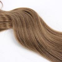 Échantillon gratuit Extensions synthétiques longues et bouclées de style flexible pour femmes