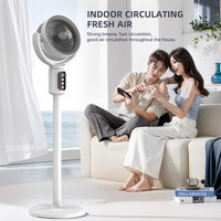 Nouveau ventilateur de circulation d'air 2026, ventilateur sur pied domestique, ventilateur intelligent silencieux avec télécommande