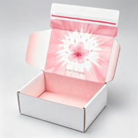 Boîtes d'emballage personnalisées en carton ondulé imprimé, boîtes en carton recyclé, boîtes d'expédition en papier personnalisées pour la livraison