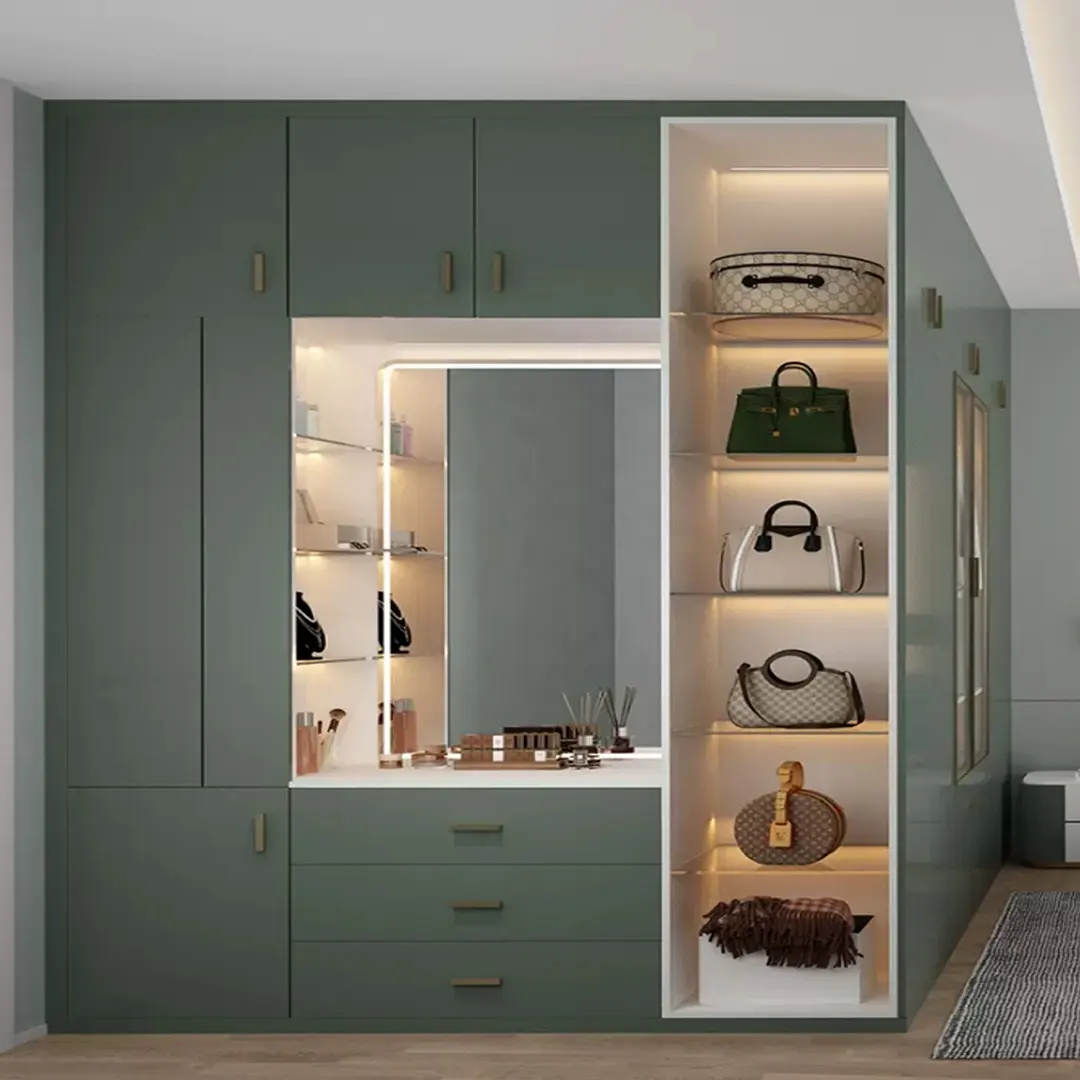 Wooden bedroom wardrobe cabinet Free Design Dressing Room Designs Cabinets With Drawers for Bedroom