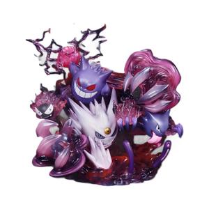 Ver brillant de la famille Gengar Evolution de Pokémon lumineux de haute qualité. GK Fantasy House Shadow Ball Statue à collectionner Ensemble de figurines - Product Image 1
