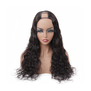 The Best Cuticle Aligned 100% Human Hair 18 Inched Indian Loose Deep U Part Wigs - Product Image 2
