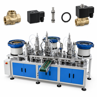 Mesin Perakitan Katup Solenoid Otomatis Penuh Efisiensi Tinggi QFW dengan Kontrol PLC Lini Perakitan