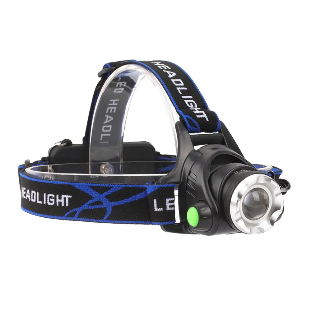 Amazon Hot Sell 18650 Rechargeable Waterproof High Power Defender USB Hunting Fishing Zoomable Headlamps