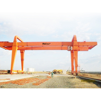 Crane à portique pour levage de granit, pierre et marbre, 80t 25t pour atelier - Demandez le prix