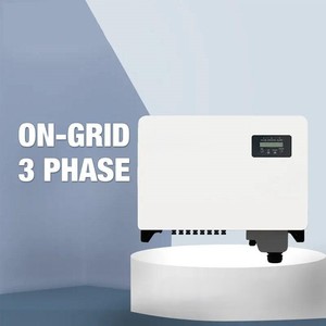 Convertidor fotovoltaico trifásico industrial fiable conectado a la red, regulador de energía híbrido de 50KW 60KW para proyectos solares comerciales - Product Image 3