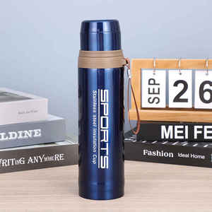 Large Capacity Minimalist Bullet Head Stainless Steel Vacuum <b>Flask</b> 6-12 Hours Thermal Insulation Leak-Proof Eco-Friendly for - Product Image 3