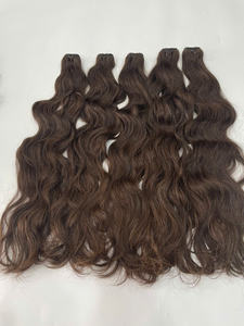 Vietnam 100% Extensions de cheveux humains bruts de haute qualité dentelle ondulée trame cheveux faisceau vague naturelle Super vague prix d'usine en gros - Product Image 6