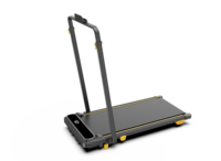Tapis de marche électrique pliable avec main courante, inclinaison manuelle, moteur sans balais, écran LED, capacité 110 kg pour la maison et la salle de sport