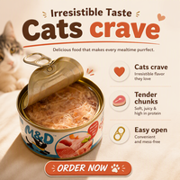 Alimentation humide pour chats MAIDOU, 85g, riche en protéines, poulet, nutrition santé, échantillon gratuit, OEM ODM usine