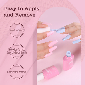 FZANEST Kit de Arte de Uñas de Colección Regular de Muy Buena Calidad, Esmalte en Gel, Fabricante Mayorista, OEM, Marca Privada, Productos para Uñas con Diseño de Corazón - Product Image 3