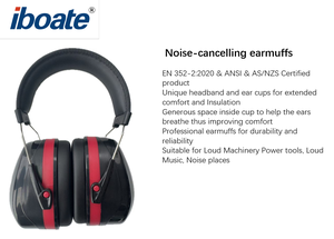 ノイズリダクション作業耳保護防音聴覚保護産業用イヤーマフノイズキャンセル - Product Image 3