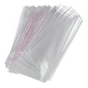 Bolsa de Celofán Transparente <span class=keywords><strong>OPP</strong></span> Biodegradable Grande Autosellable y Adhesiva Impresa a Medida para Ropa - Product Image 2