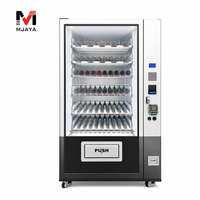 Distributeur automatique de snacks et de boissons avec réfrigération, paiement par carte de crédit, monnayeur, SDK intégré, couleurs personnalisables et intégration cloud