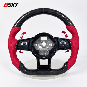 Volante de Fibra de Carbono de Instalación No Destructiva Compatible con Volkswagen BORA, BORATDI, CADDY, <span class=keywords><strong>GOLFGTD</strong></span>, GOLFGTI, GOLFSDI - Product Image 1