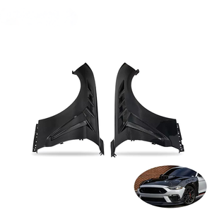 Ailes avant en fibre de carbone style GTD pour Ford <span class=keywords><strong>Mustang</strong></span> EcoBoost <span class=keywords><strong>GT</strong></span> 2018-2023 Tuning auto - Product Image 1