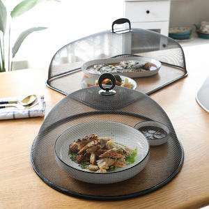 Cubierta Rectangular Plegable de Hierro Forjado para Verduras, con Clip, a Prueba de Insectos, para Conservar la Frescura, para Cocina, Picnic, Platos y Tazones - Product Image 4