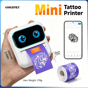 Mini Portable Thermal <b>Label</b> <b>Maker</b> Printer with for 58mm Paper 203dpi Resolution 1200mAh Battery - Product Image 3
