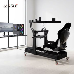 <span class=keywords><strong>Simulateur</strong></span> de mouvement, profil en aluminium 3090, <span class=keywords><strong>simulateur</strong></span> de conduite de jeu, support de volant, siège, support de siège <span class=keywords><strong>Simracing</strong></span>, chaise Sim Rig, Sim Racing DIY - Product Image 6