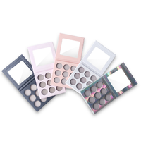 Neue beliebte Hochglanz- und Matt-Papierpalette Multi-Chrome Duochrome Gepresste Lidschattenpigmente Schimmerndes Chrome Dunkel