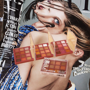 Langmanni <span class=keywords><strong>Huda</strong></span> Single Dry Eye Shadow Powder Dark Fair Skin Tones Brillo de larga duración Brillo Mate Metálico Diseño transfronterizo - Product Image 3