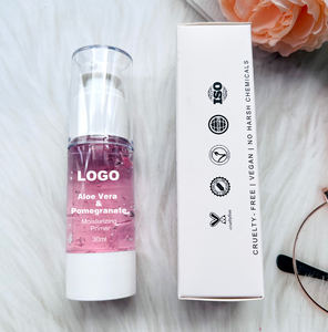 Base de maquillaje de marca privada transparente OEM Base de cara para Borrador de poro mate Arrugas lisas Líneas finas <span class=keywords><strong>Primer</strong></span> - Product Image 5