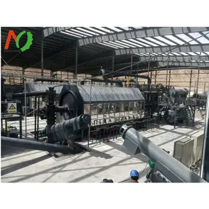 Pyrolysis Equipment Waste Tire/Plastic/Oil Sludge Pyrolysis Plant