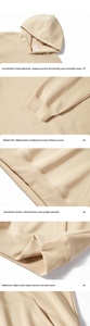 เสื้อฮู้ดดี้ผู้ชายเนื้อผ้านุ่มพิเศษ สัมผัสนุ่มสบาย มีหลายสี ราคาไม่แพง สไตล์ลำลอง สตรีทแวร์ ใส่ได้ทุกฤดู - Product Image 6