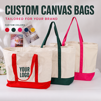 Sac fourre-tout publicitaire Sinmelon personnalisé en toile de coton, grande capacité, blocs de couleur, écologique, pour le shopping et le rangement de qualité supérieure