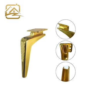 Patas de sofá modernas de metal sólido en forma de L de 15 cm, color dorado, patas de hierro para muebles, económicas, para sofá cama y armario. - Product Image 2