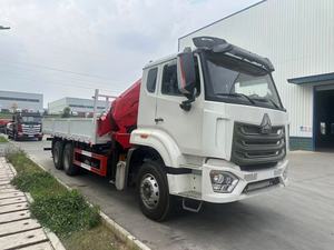 Camión Grúa Sinotruk Howo 6x4, Camión de Carga Pesada de 16 Toneladas y 20 Toneladas, Grúa Plegable Montada en Camión - Product Image 2