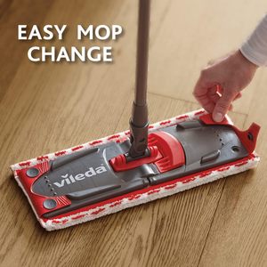 Almohadillas de microfibra para mopa <span class=keywords><strong>Vileda</strong></span> Ultramat XL, paño de limpieza lavable con mango plano de repuesto, Compatible con mopa Ultramat XL - Product Image 3