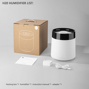 Humidificateur ultrasonique portable 3L grande capacité avec contrôle tactile et <span class=keywords><strong>lampe</strong></span> d'ambiance colorée pour chambre - Product Image 6