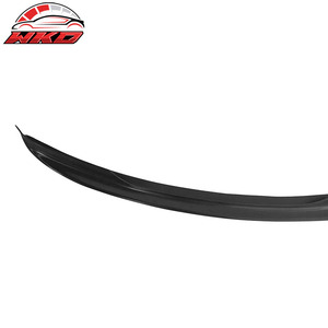Compatible con BMW E46 m3 2001-2006, labio de parachoques delantero estilo CSL, sin pintar, negro - Product Image 5