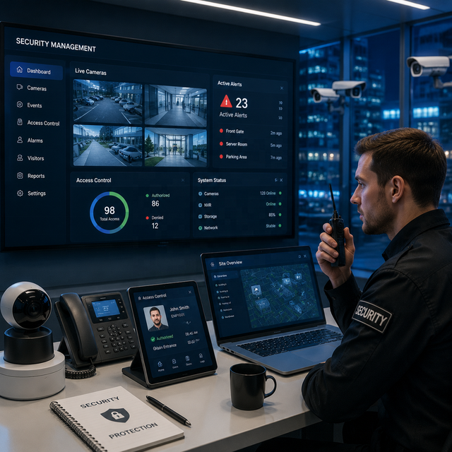 Security Software Development Services With Smart Monitoring Platform Access Control System and IoT Security Solutions