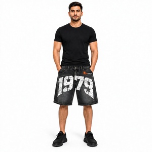 <b>Mens</b> Denim <b>Shorts</b> <b>Black</b> Denim premium <b>black</b> denim fabric Casual <b>Short</b> Pants modern street fit for <b>black</b> streetwear casual <b>Shorts</b> - Product Image 1