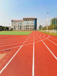 Pista de correr permeable al aire con certificación ecológica INOLP, suelo deportivo sostenible para lugares verdes, carbono neutro, fabricado en China/GUA - Product Image 5