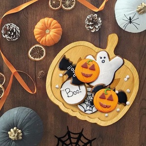 Bandejas de madera transfronterizas para Halloween, platos para fiestas, accesorios de decoración para eventos, creativas bandejas de frutas para Halloween - Product Image 2