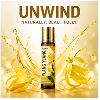 Minyak Ylang-ylang Alami Murni; Menenangkan, Merilekskan, dan Membantu Mengatur Tekanan Darah; Cocok untuk Aromaterapi dan Perawatan Rambut.