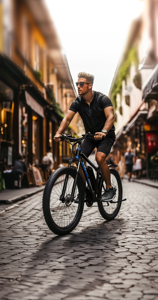 Vélo électrique tout-terrain MTB en stock au Royaume-Uni, 48V 17.5Ah E-BYCCO E8, pneus tout-terrain de 29 pouces, 7 vitesses, frein à disque, <span class=keywords><strong>moteur</strong></span> 750W - Product Image 3