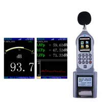 AWA5688 LCD דיגיטלי אודיו הדציבלים מד רמת קול מד רעש מד רמת קול צג dB מטר 28 dB כדי 133 dB