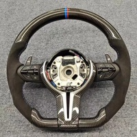 Volant en carbone personnalisé pour BMW F10 F11 F20 F21 F30 F31 F34 F32 F33 F20 F22 F23 F48 M3 M5 E90 E70