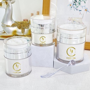 Easy to Use Luxury 15g 30g 50g Personal Care Cream Airless <strong>Pump</strong> Jar Plastic Refillable <strong>Pump</strong> Cosmetic Cream Jar Bottle <strong>Dispenser</strong> - Product Image 6