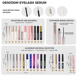 Sérum Naturel <span class=keywords><strong>pour</strong></span> la Croissance des Cils et des <span class=keywords><strong>Sourcils</strong></span>, Activateur de Croissance des Cils - Product Image 5