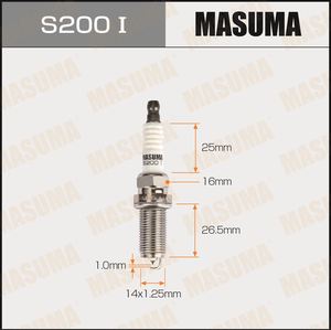 Kit de bougies d'allumage efficaces MASUMA S200I, ajustement précis, démarrage fiable du moteur, 1NZFE NZE184H 5960L2 - Product Image 3