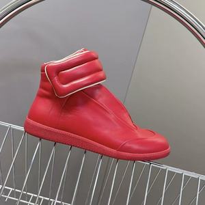 Sneakers Casual in Vera Pelle con Lacci, Stile Designer, Modello High-Top, Ispirazione Futuristica, Focalizzate sul Comfort, con Cinturino Regolabile - Product Image 2